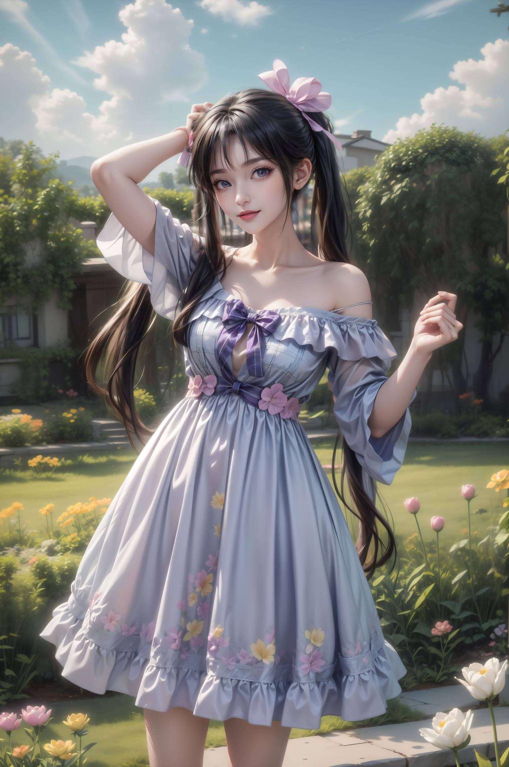 每一步都美如画电脑炫彩必备！碧瑶搭配百搭鞋子