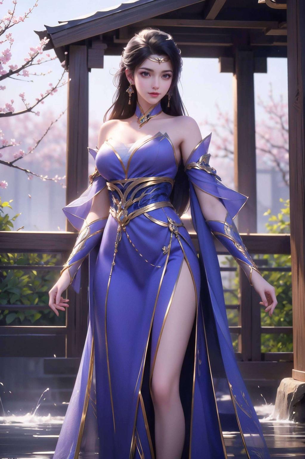 美不胜收楚灵玉的侧脸