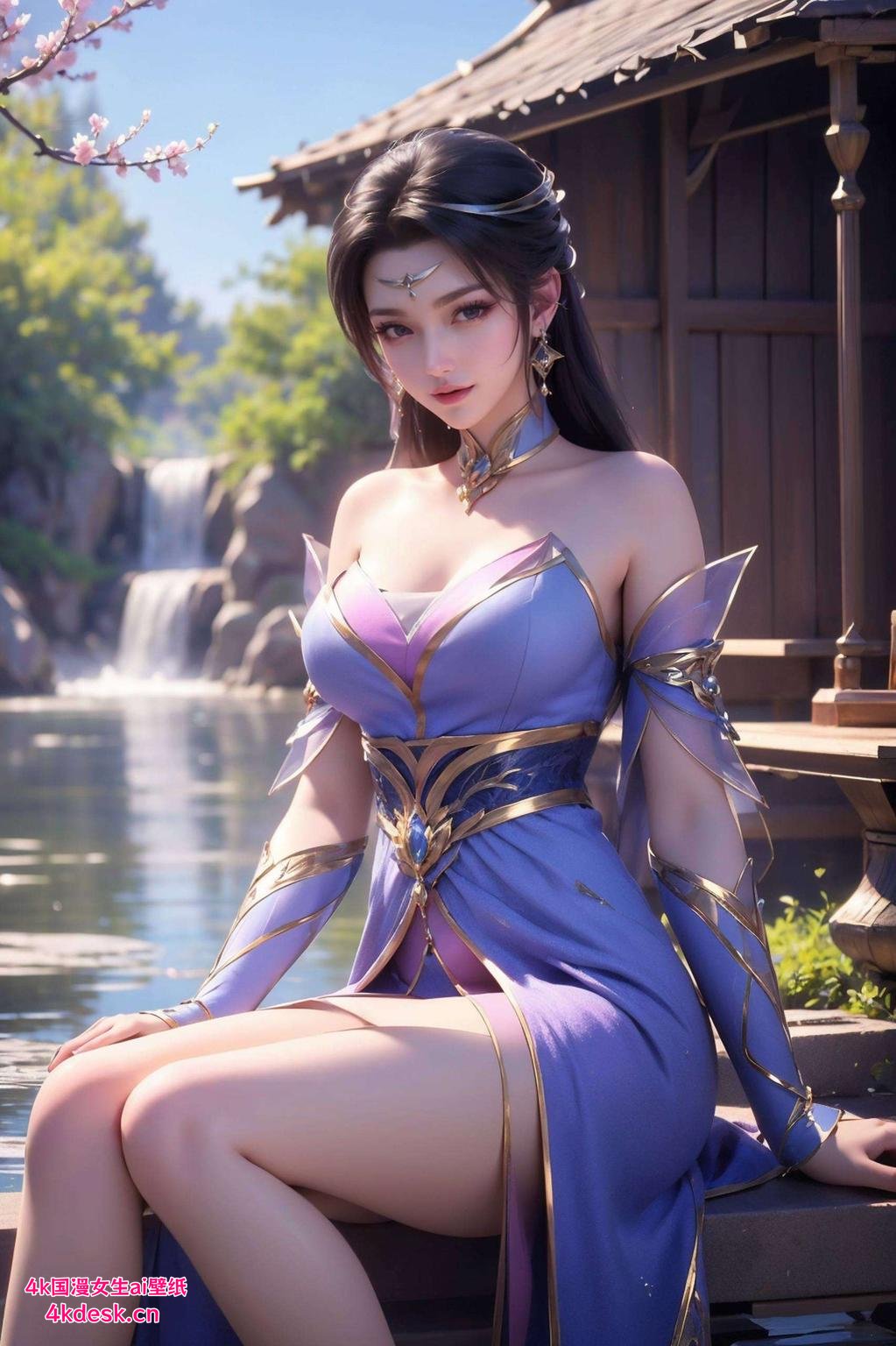 融合了微信仙武传中楚灵玉的灵动身影一触即发