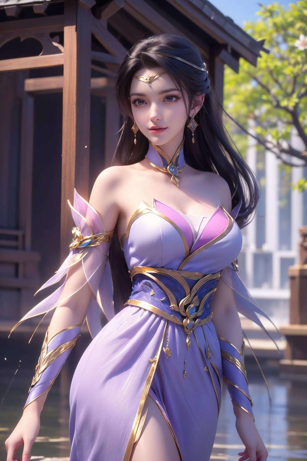 美轮美奂今天给大家带来一款专为iPad设计的仙武传楚灵玉梦幻壁纸