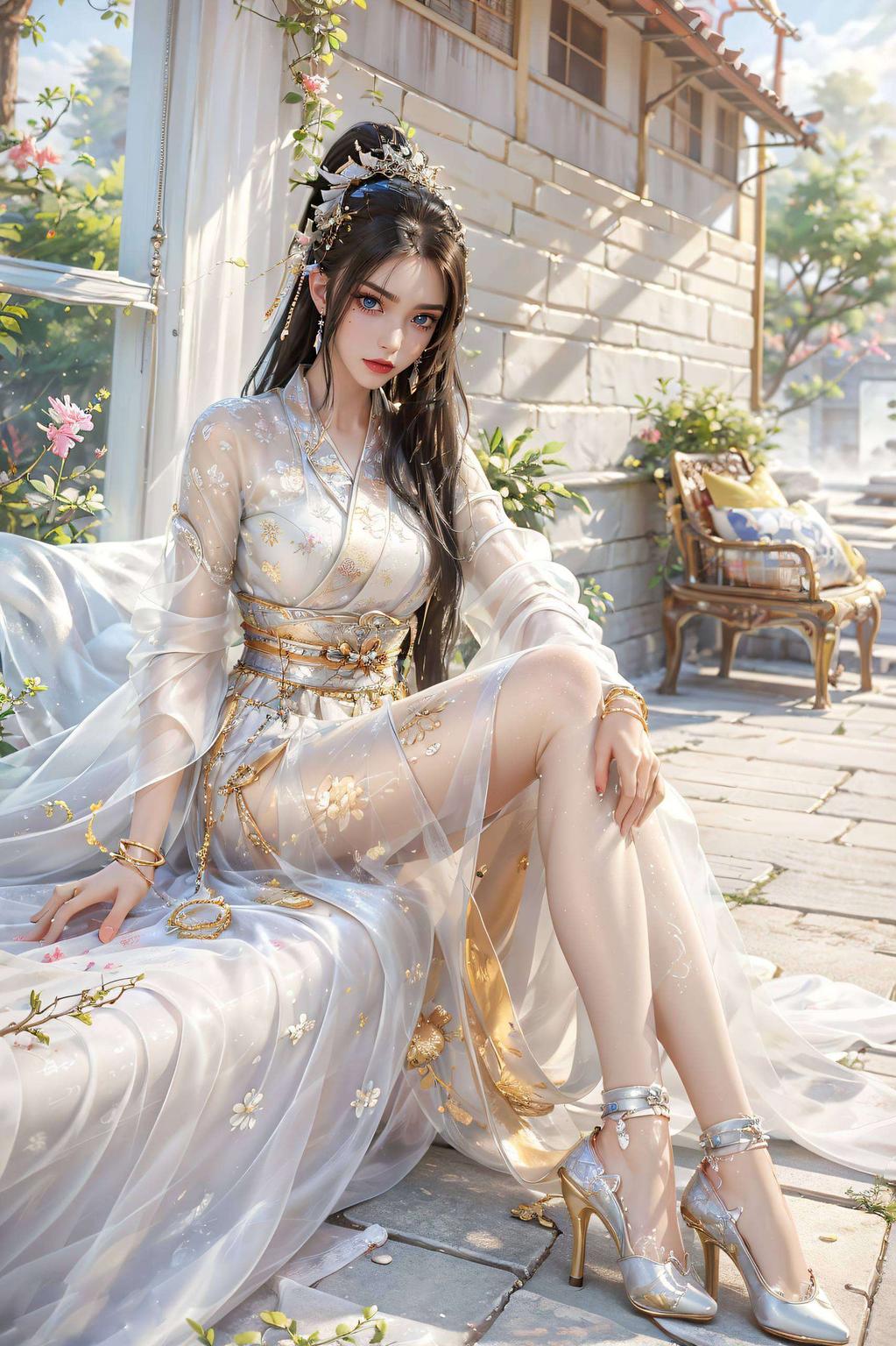 方清雪的美貌与极简风格完美融合清新养眼