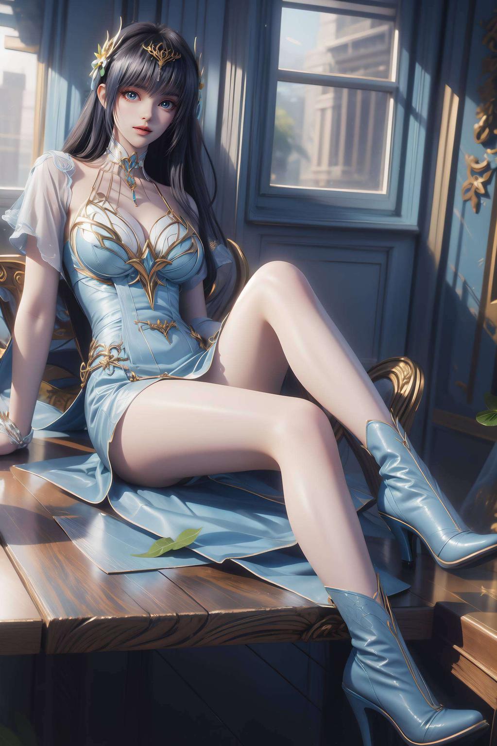 今天给大家带来一款超美的PC壁纸！来自神印王座的枫玲儿简洁大方