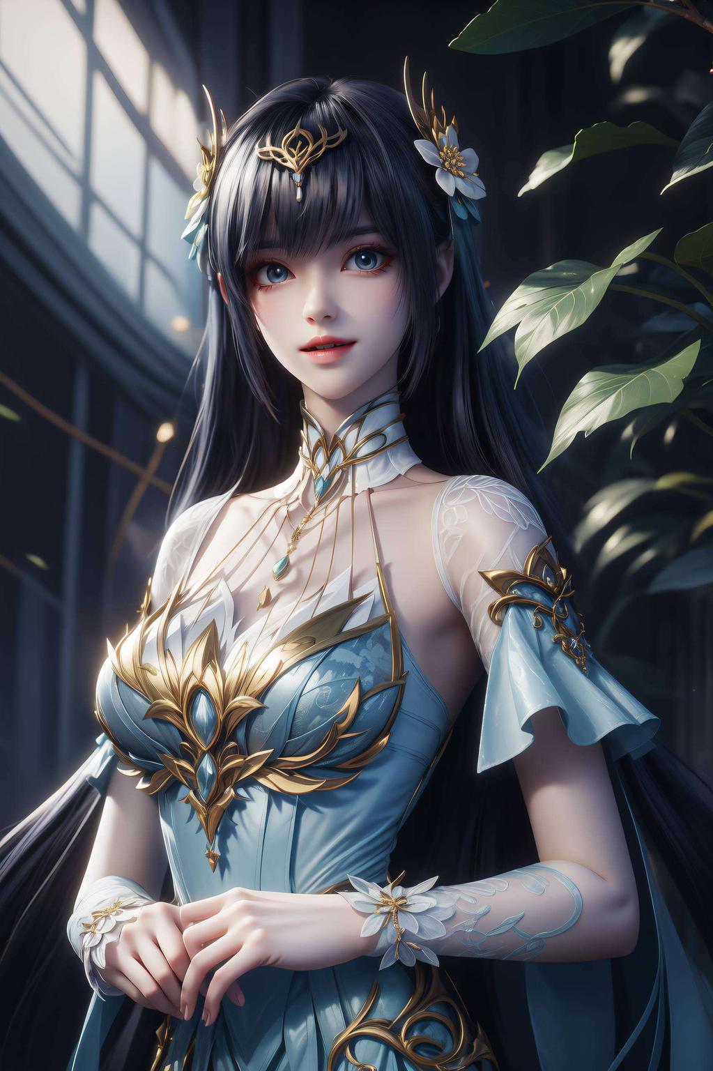 感受她坚韧与柔美的交织完美适配iPhone桌面