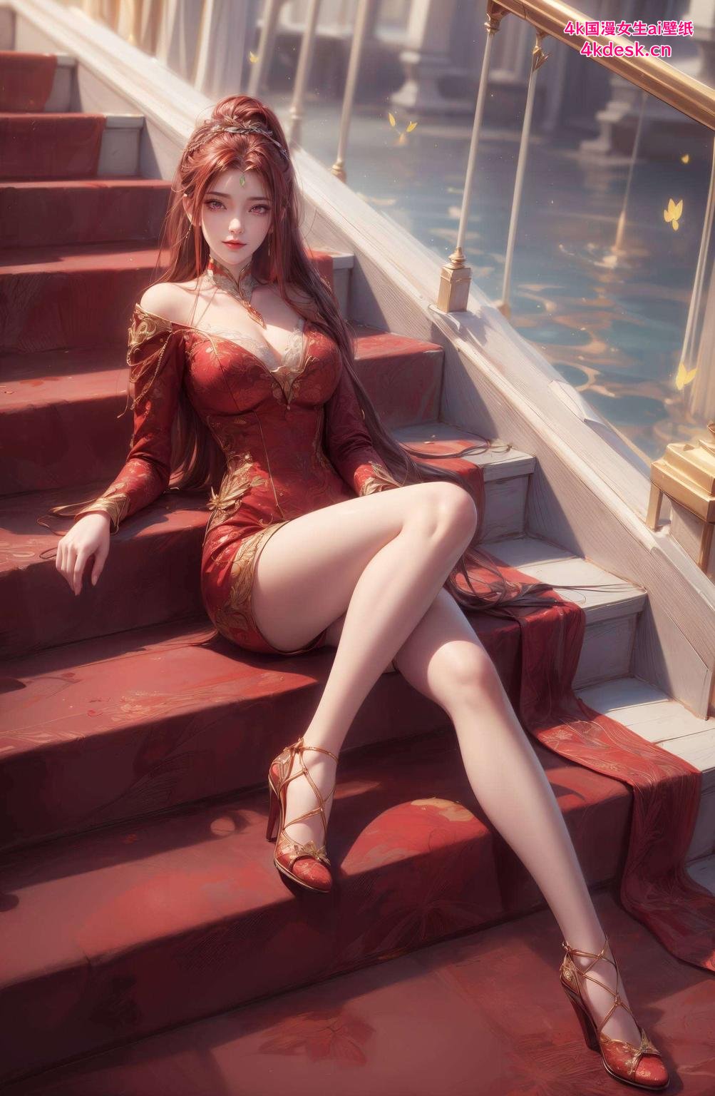 高清细腻红凰壁纸