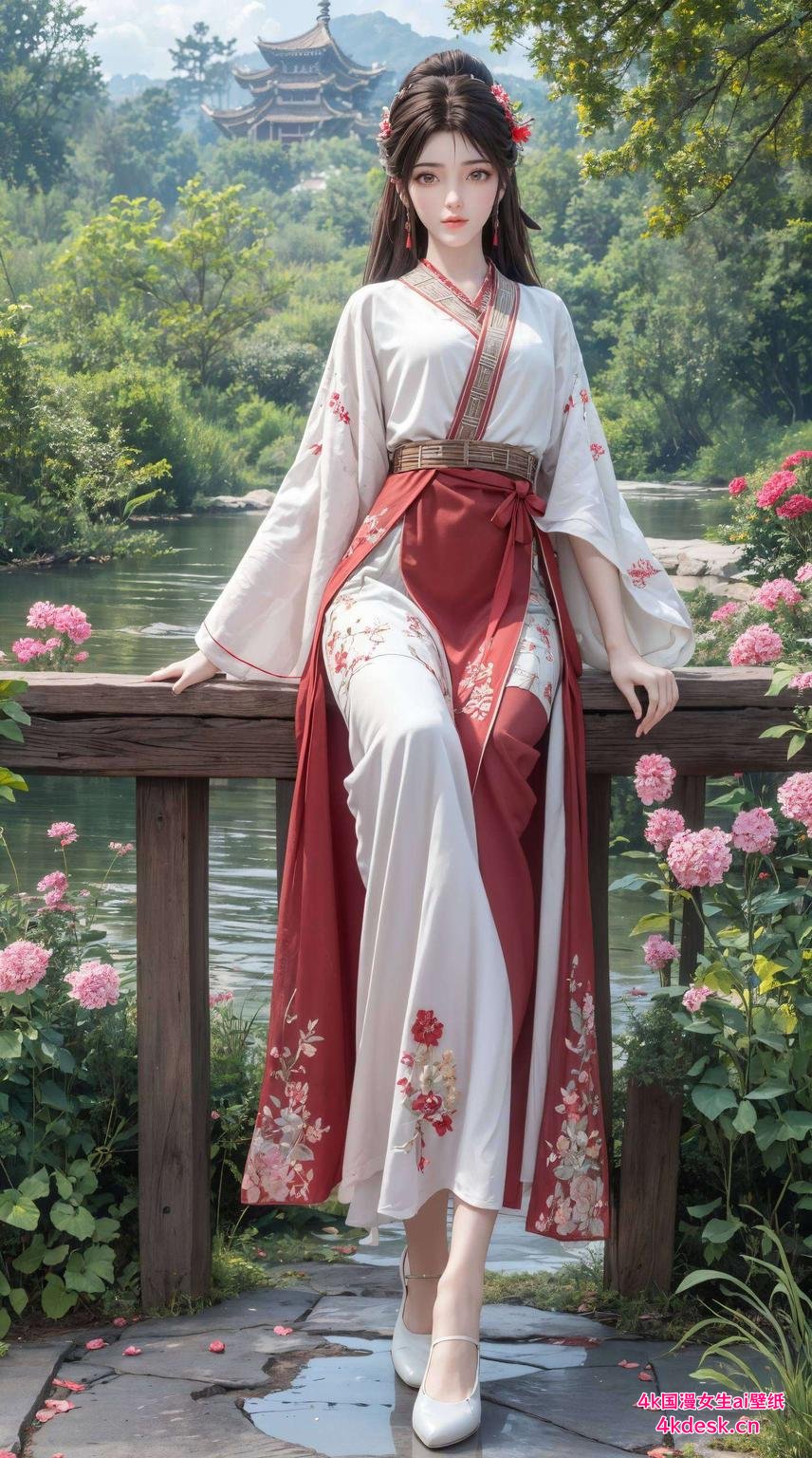 灵动的眼神、精致的服饰每一处细节都让人心动