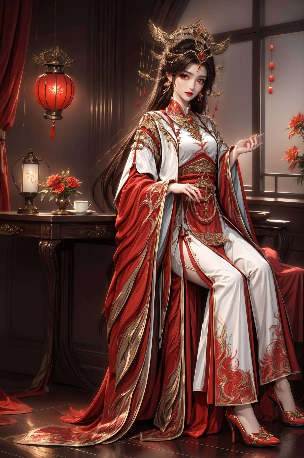 让你的电脑背景瞬间灵动起来！火灵儿变身后的身材壁纸