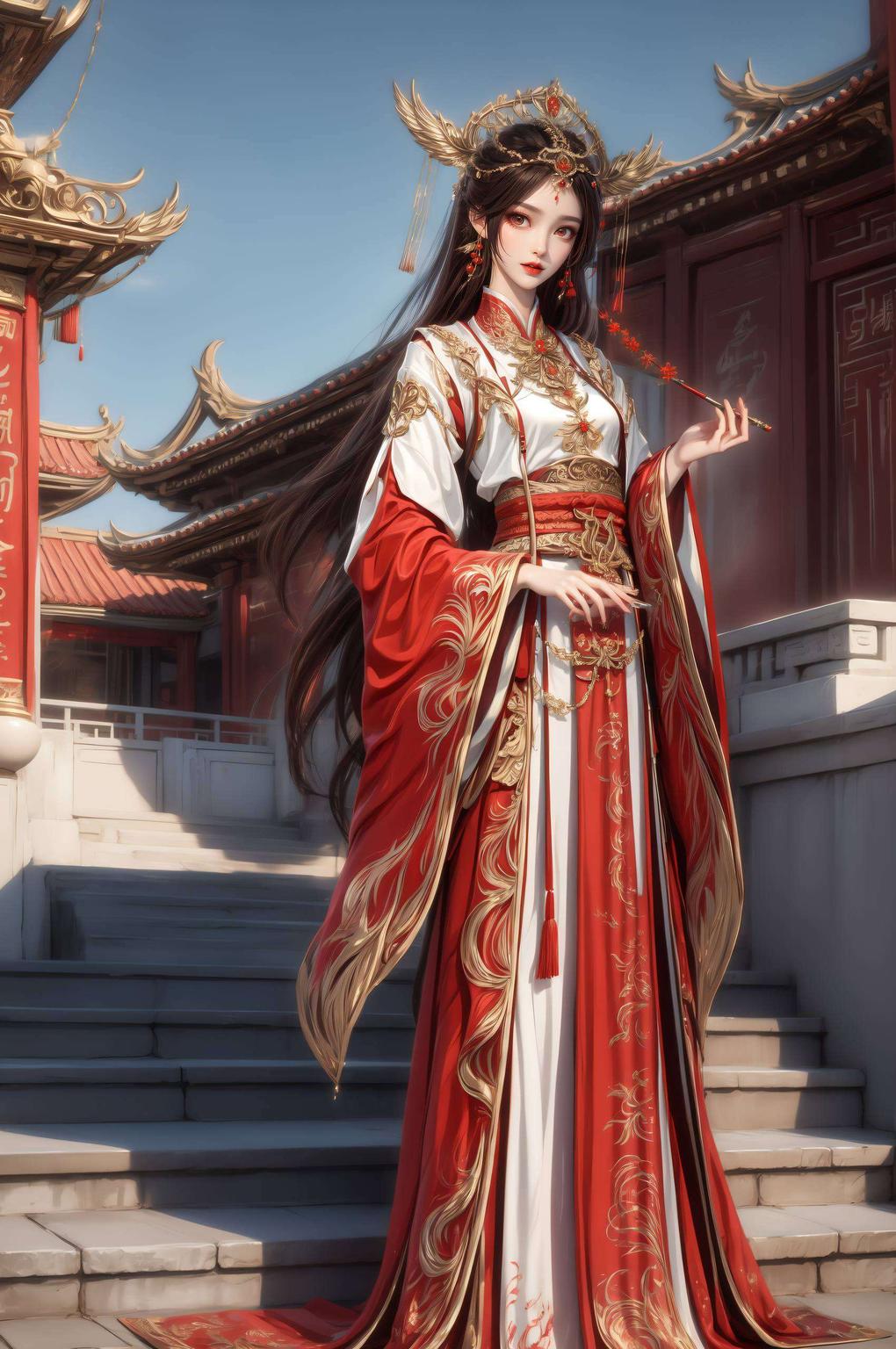 静态之美绽放壁纸上貂蝉火灵儿