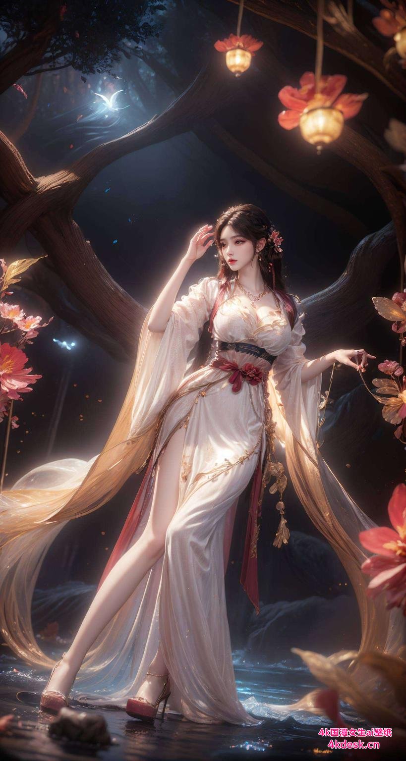灵动可爱今天给大家带来一款超清甜的安卓粉色系壁纸！🌸 火灵儿漫画壁纸