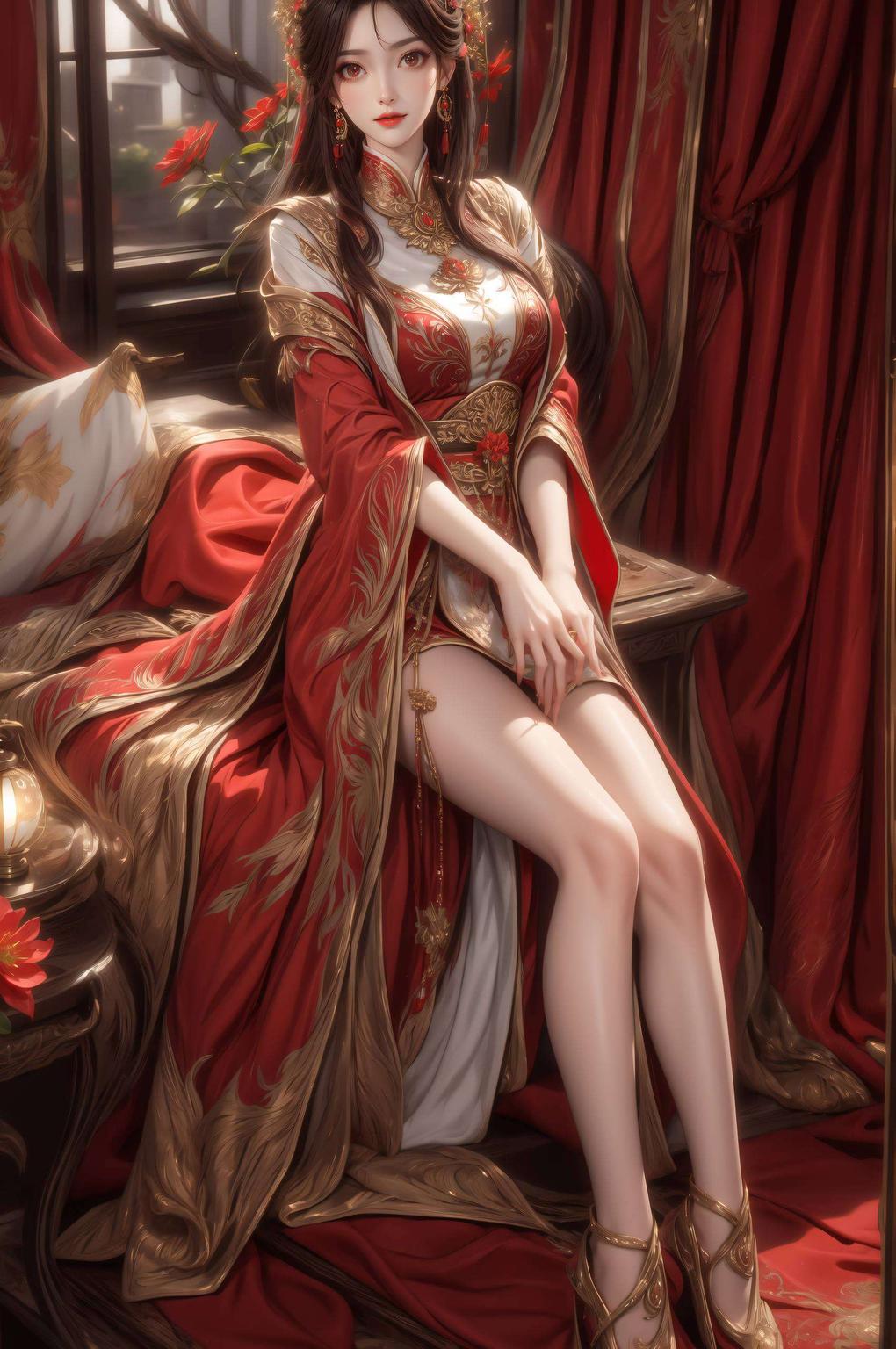 碧瑶深情凝望两款壁纸图