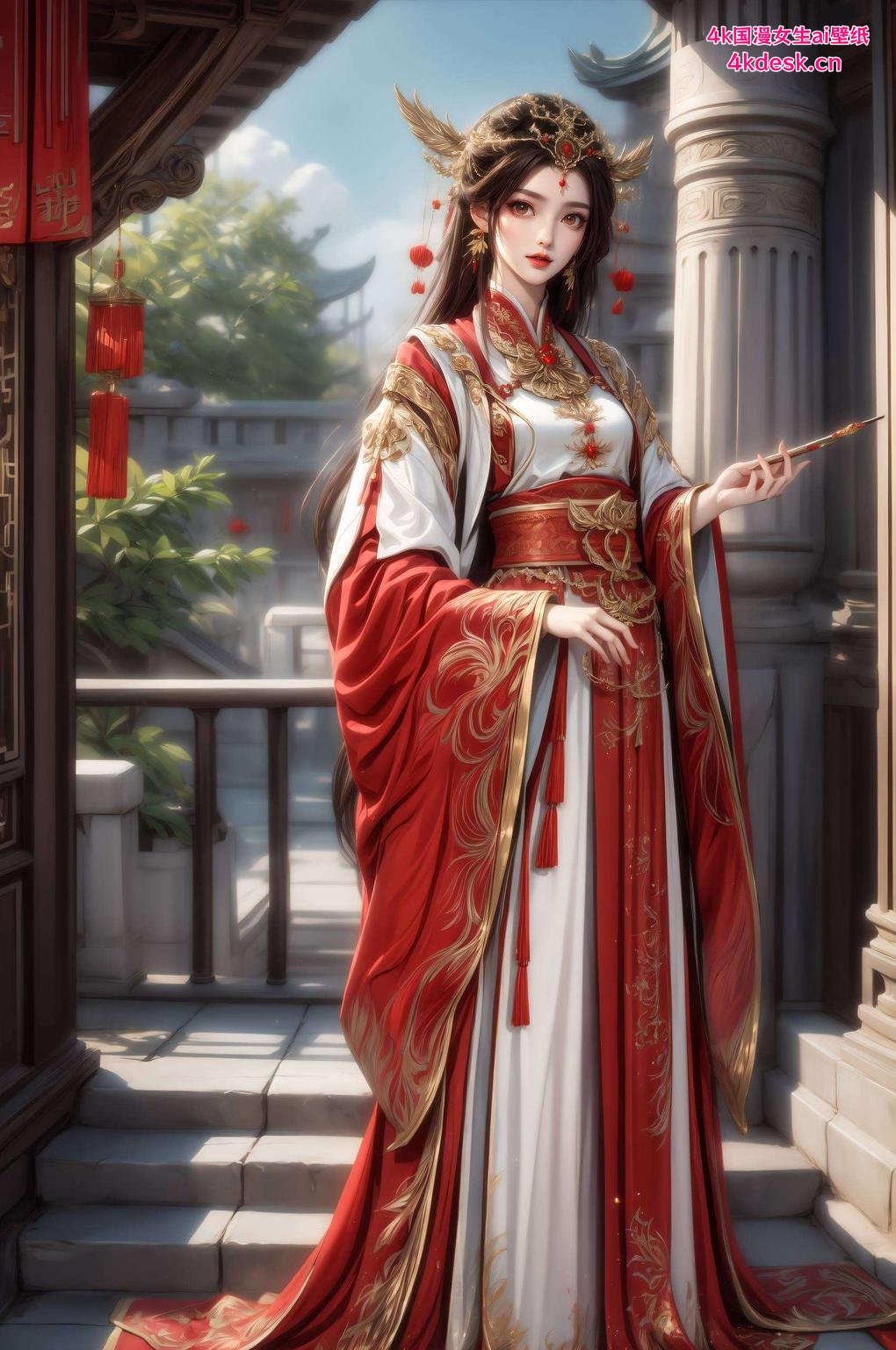 今天给大家带来两款超美的石昊和火灵儿壁纸！高清细腻火灵儿灵动可爱