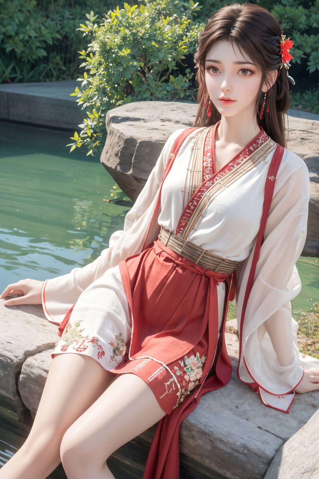 让你的手机瞬间焕发光彩！貂蝉火灵儿动漫壁纸