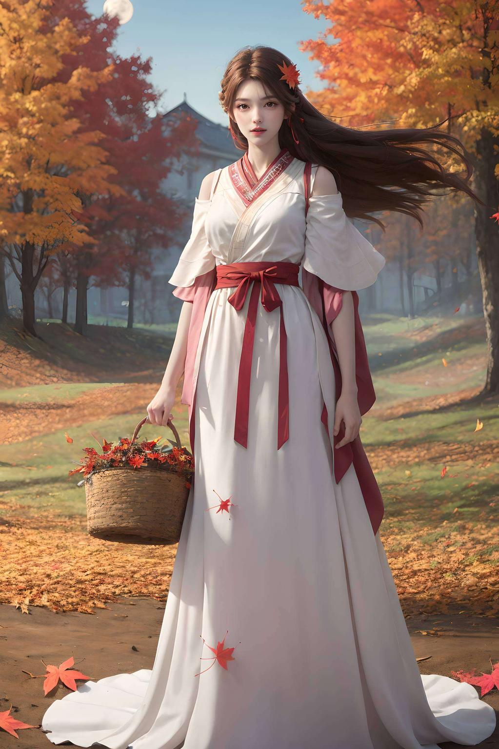 石昊勇追火灵儿壁纸精美描绘