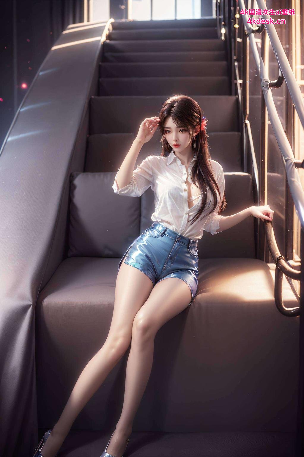 火灵儿云曦动漫壁纸交织出绝美画面