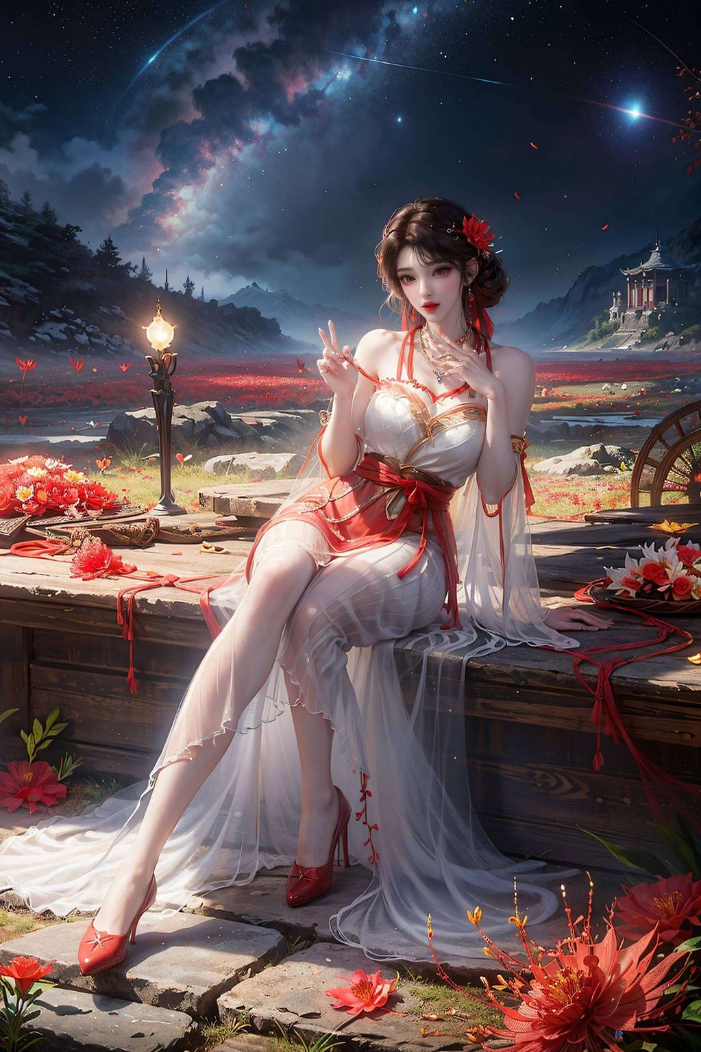 采桑女火灵儿翩翩起舞动态壁纸带你感受别样风情