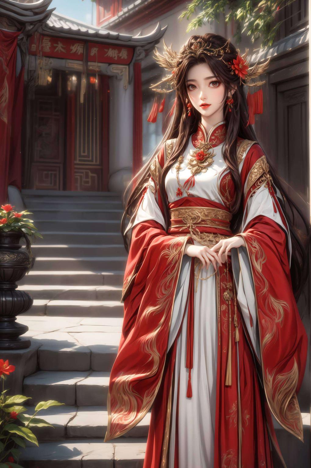 火灵儿仙气壁纸超清质感