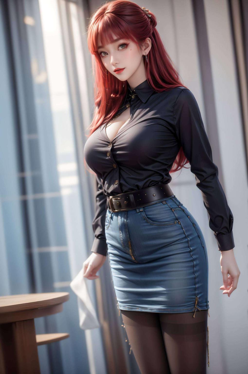 一键下载暗黑风女生专属