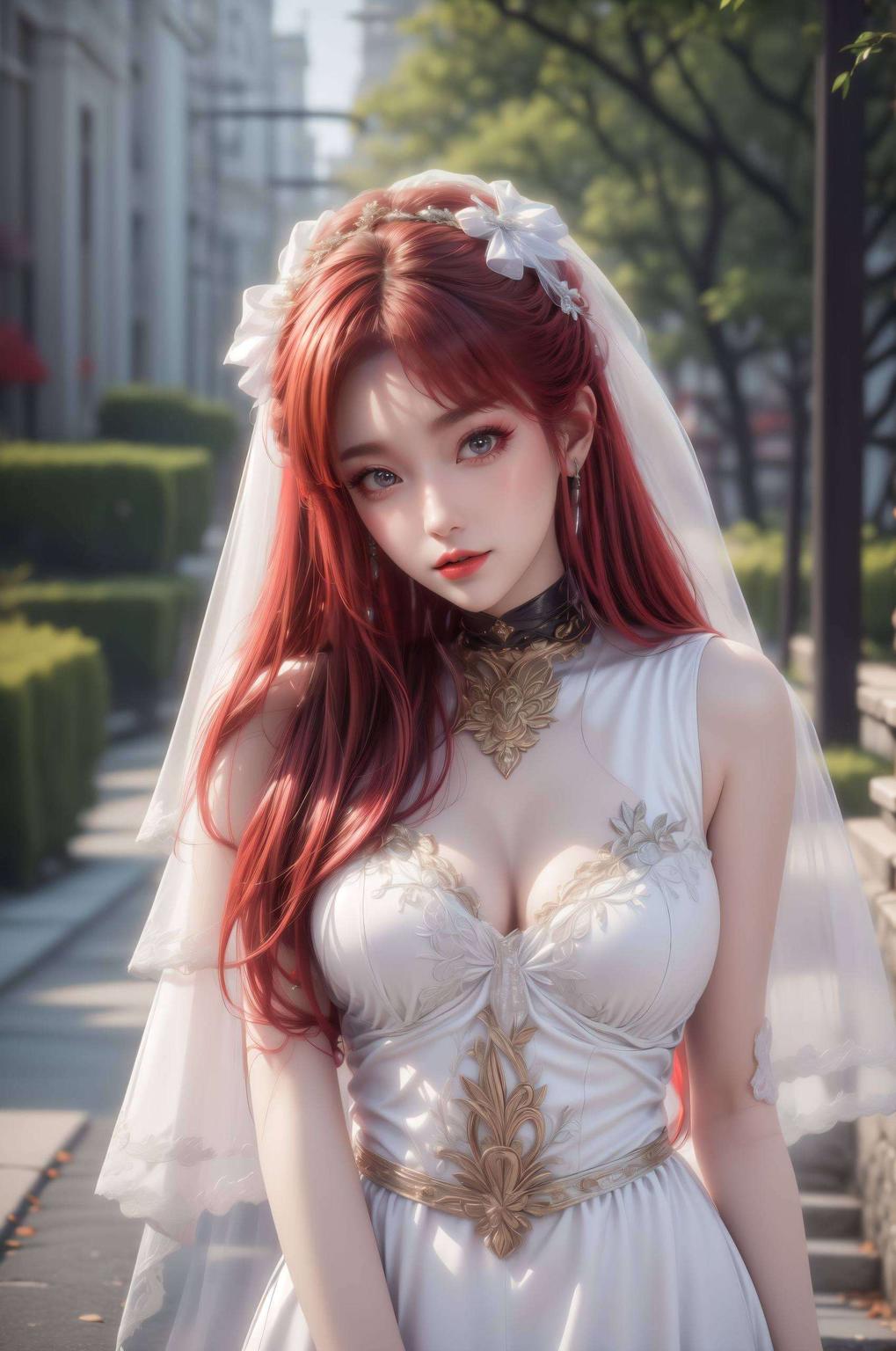 宛如画中行降臣出浴