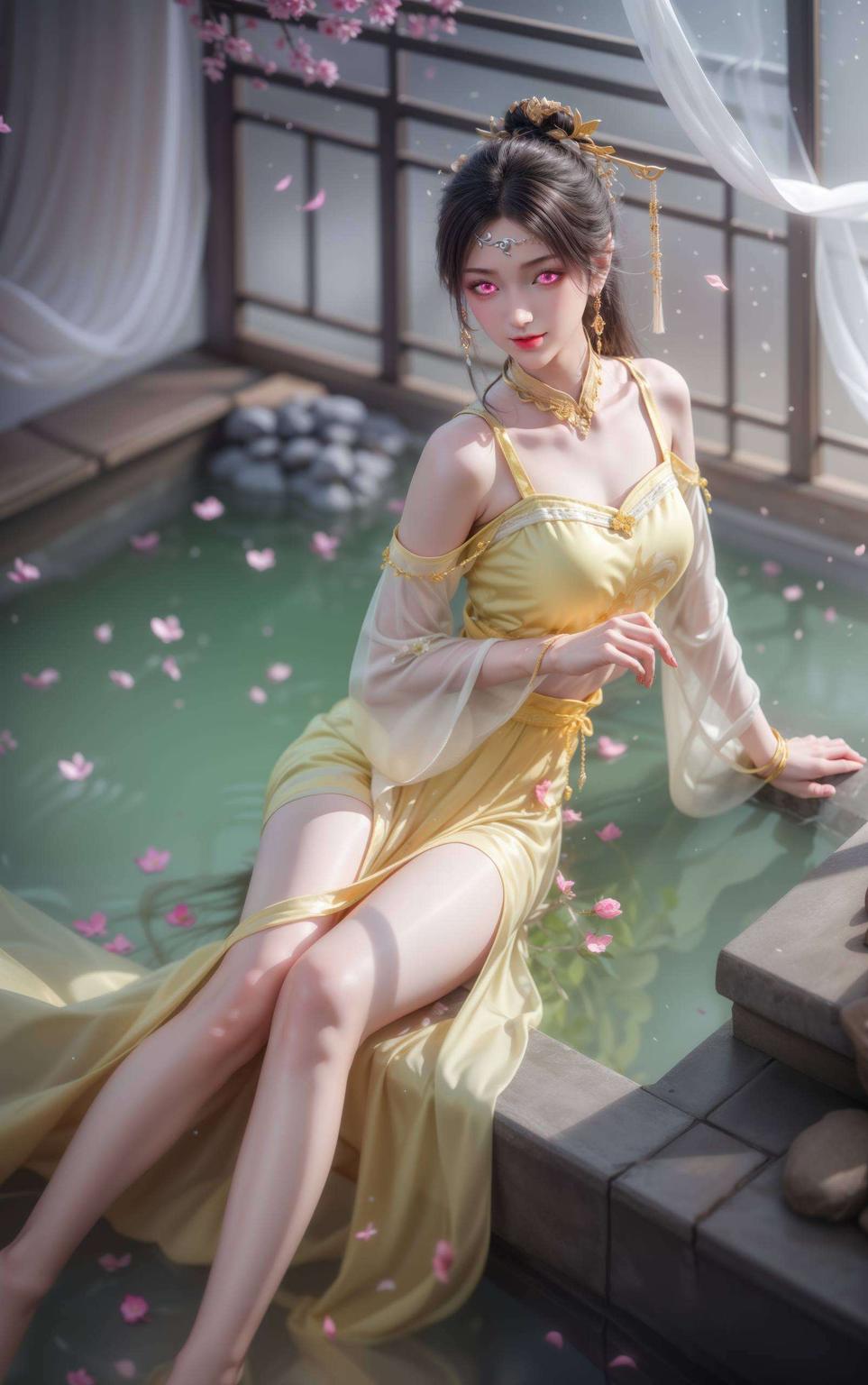 让你的iPhone瞬间变身二次元梦幻世界！金瓶儿清凉夏日风情