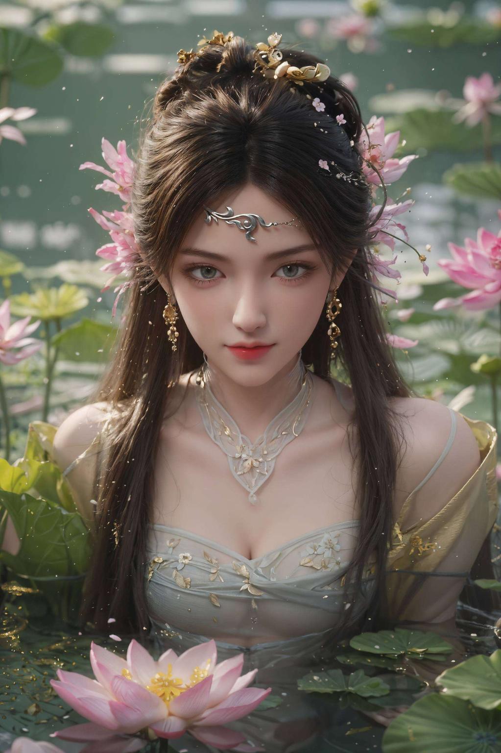 金瓶儿新形象壁纸美眸如画