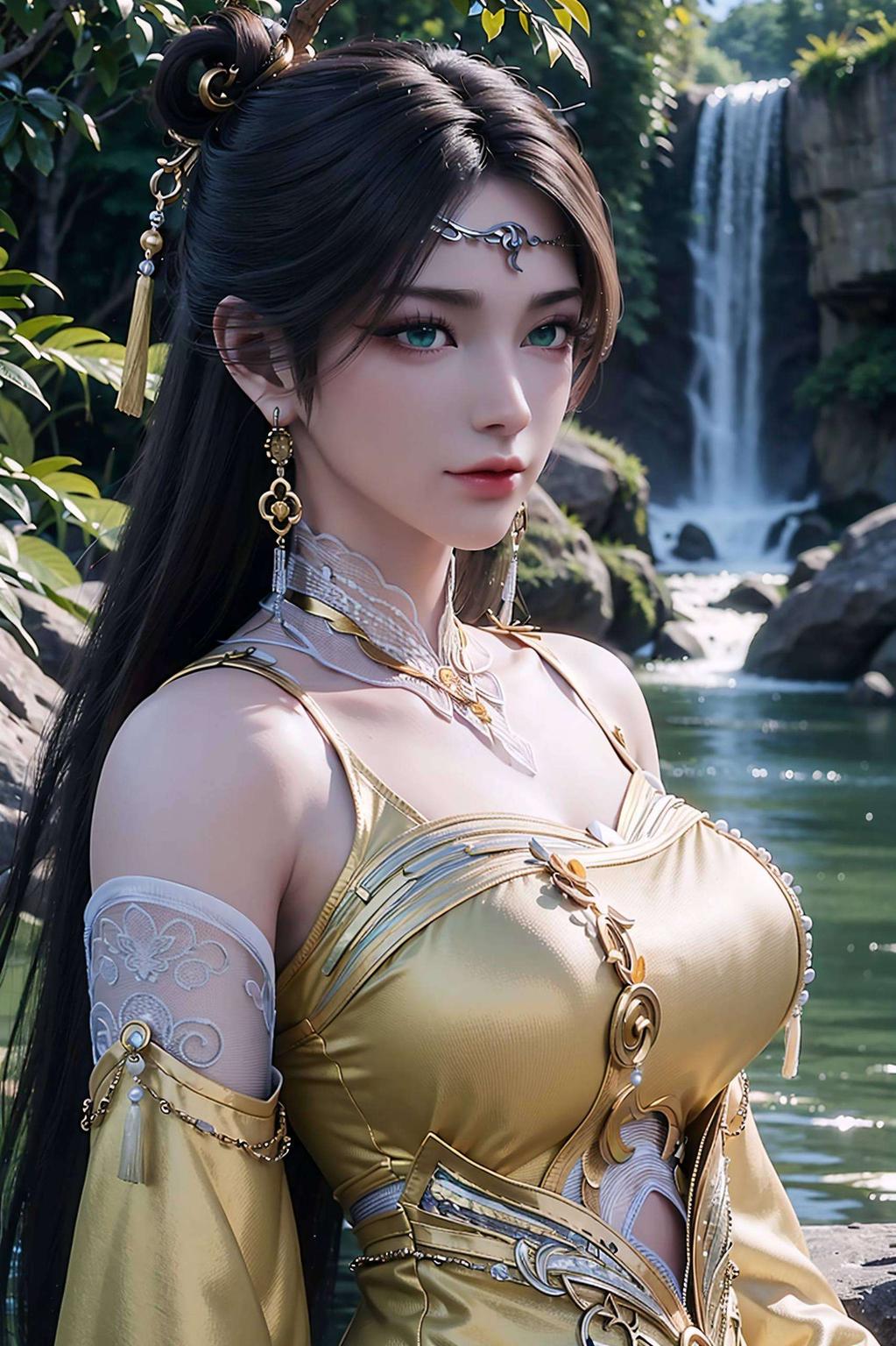 神图壁纸金瓶儿尽享风华绝代！