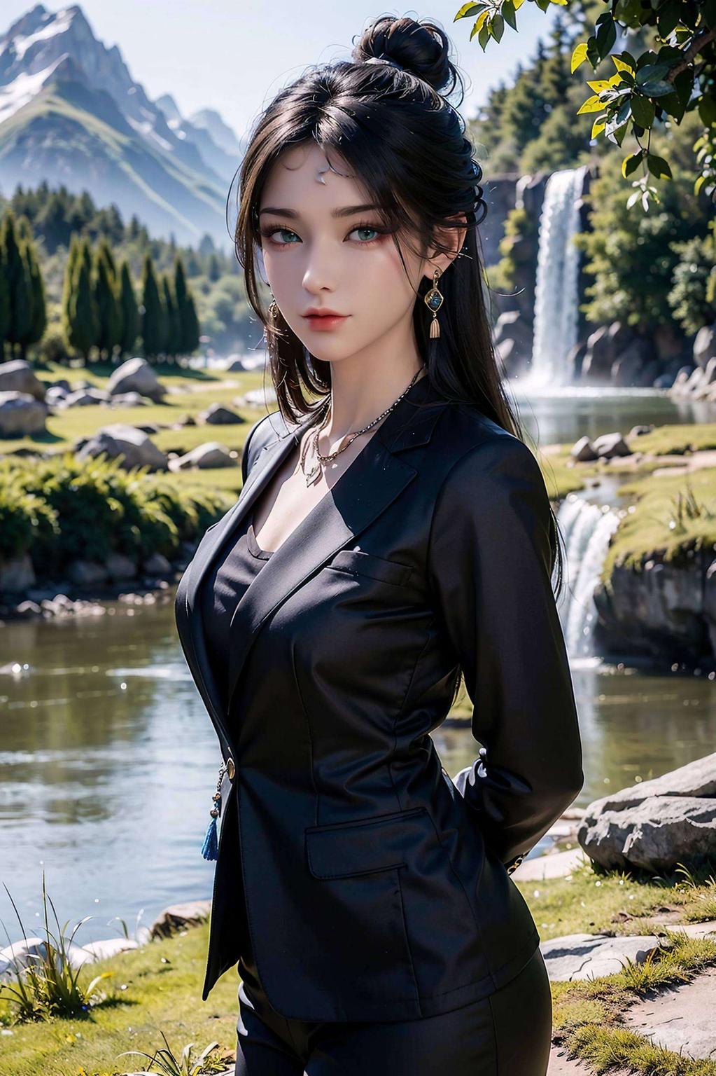 手机必备！这款国漫女神金瓶儿的壁纸古风伤感美图