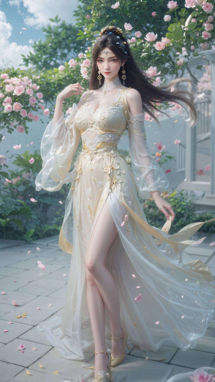 金瓶儿的古风壁纸炫彩壁纸点缀