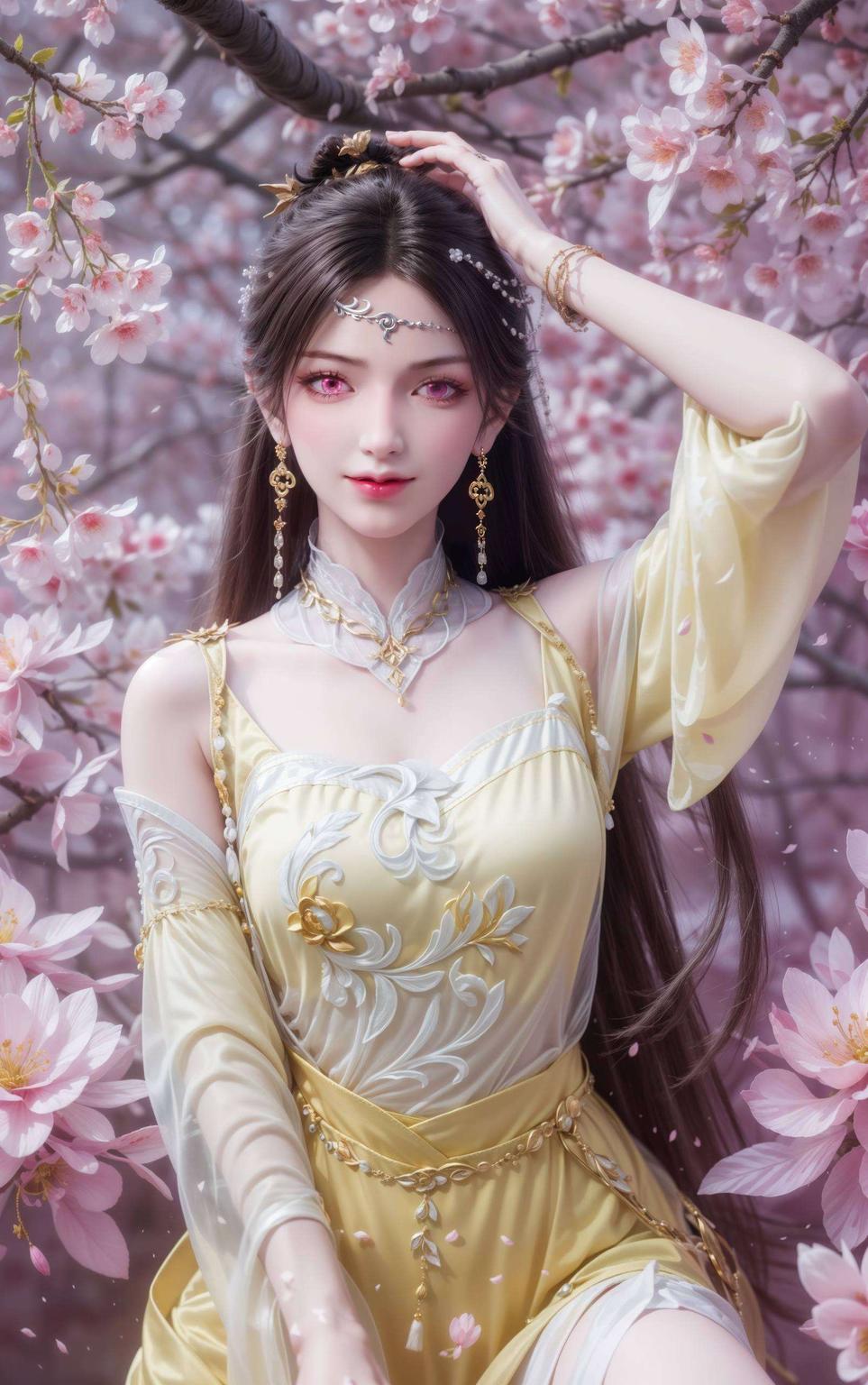 清新壁纸锁屏尽显魅力金瓶儿的美眸如星辰