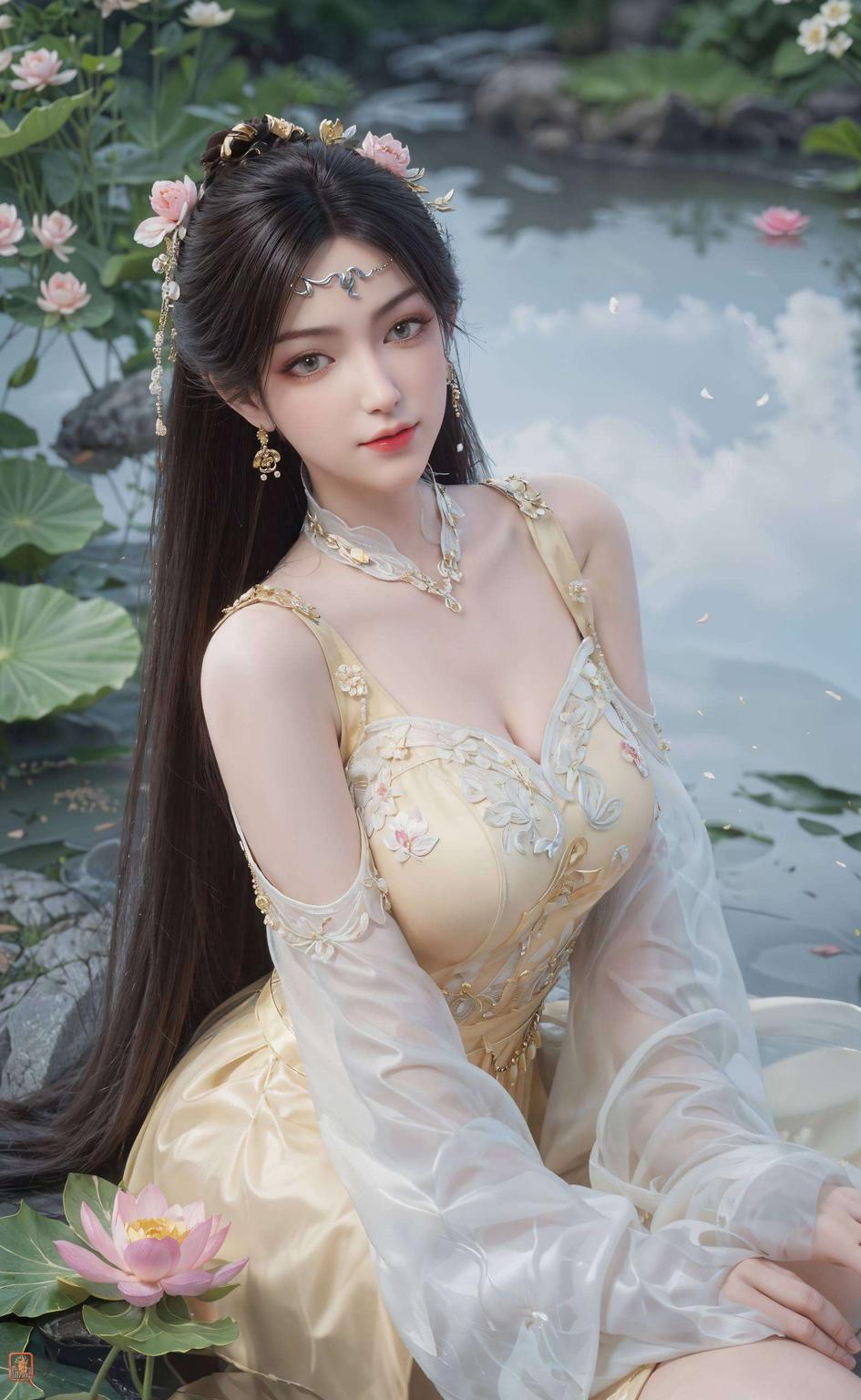 细节精致无遮挡展现国色天香