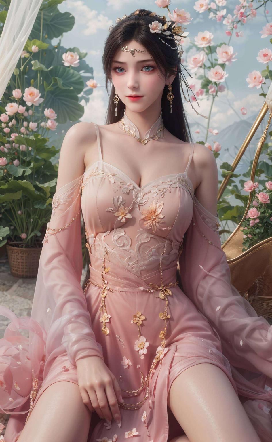 金瓶儿梦幻壁纸为你的桌面添一抹甜美风采