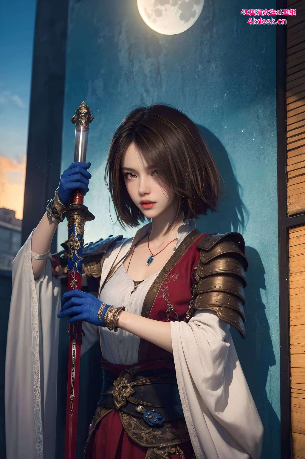 犹如画中仙子美艳动人