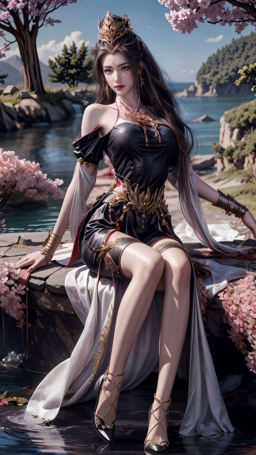 简直清新脱俗！瞧剑尖轻触地面