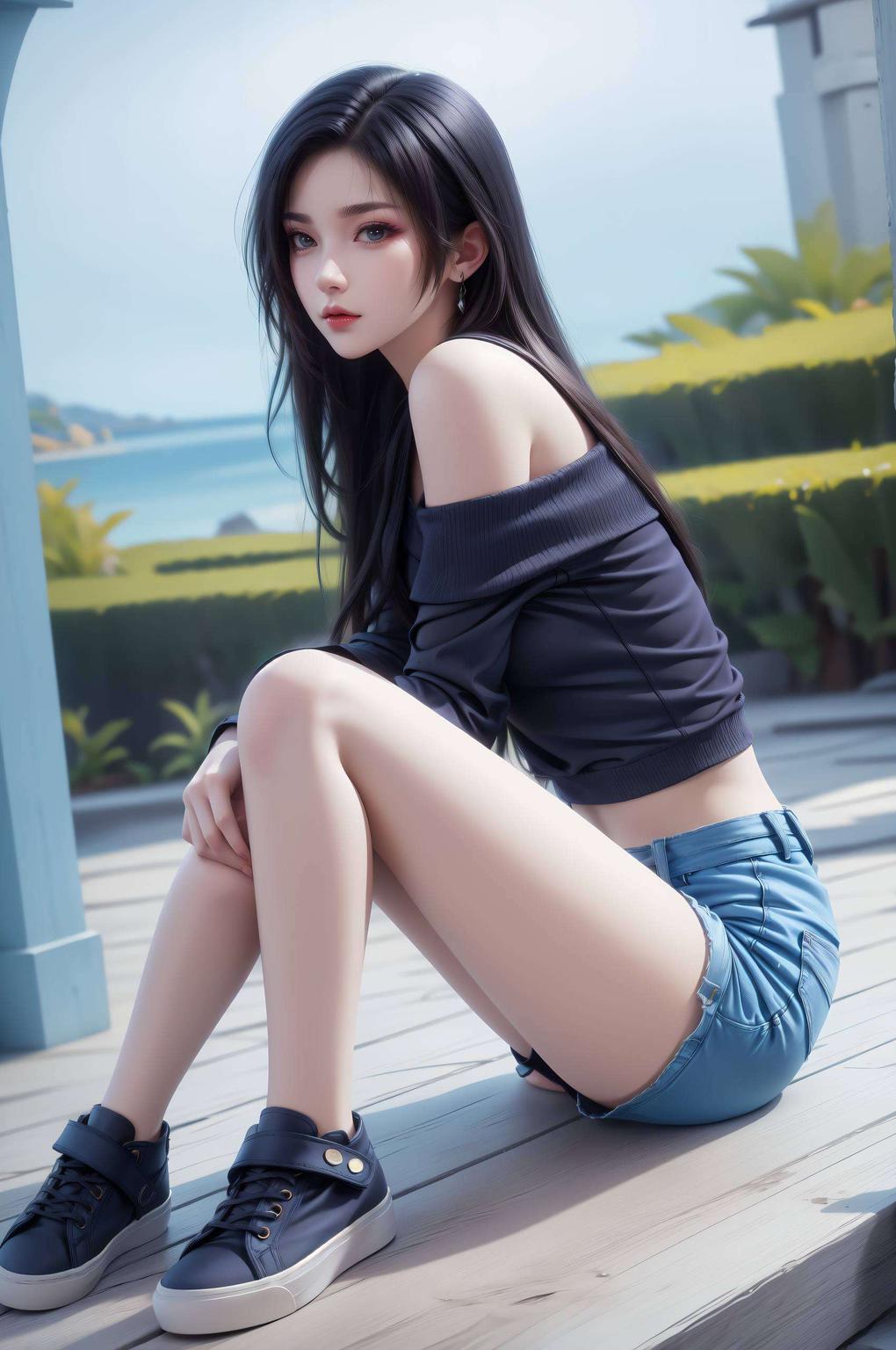九幽雀身着礼服高清壁纸彰显独特Ins风