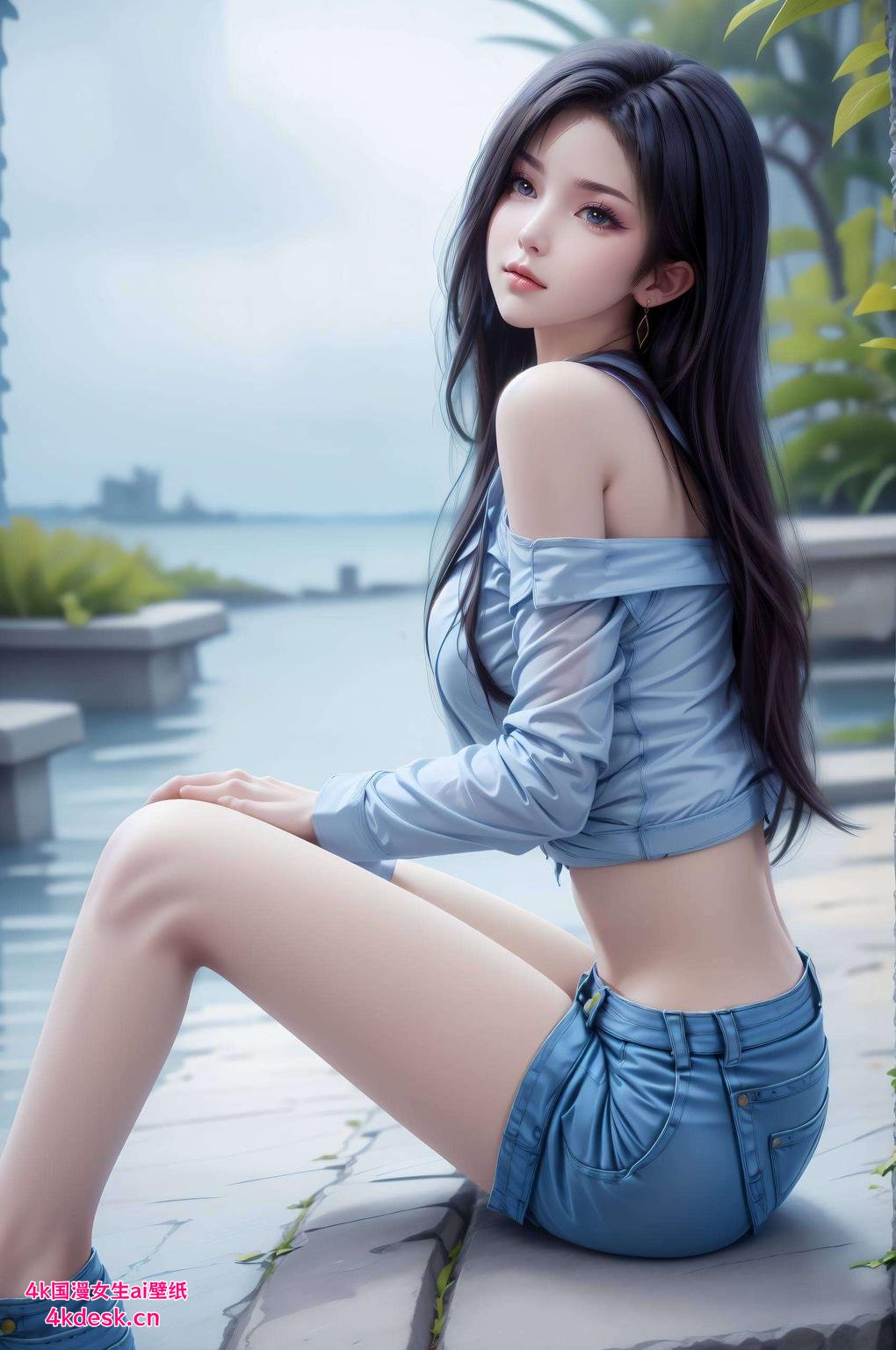 九幽雀翩翩起舞iPad竖屏壁纸灵动呈现