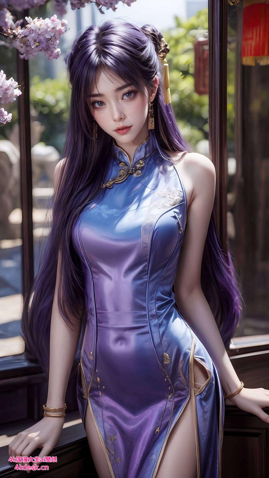 美轮美奂！高清像素姬紫月壁纸动态横屏