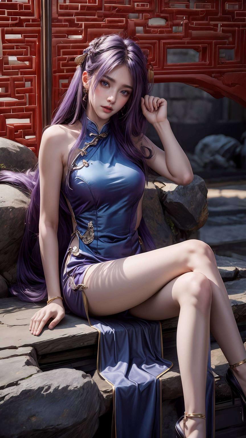 高清画质这款壁纸美得让人心动！【看图说话风格】,这款壁纸以神秘的紫月为主题