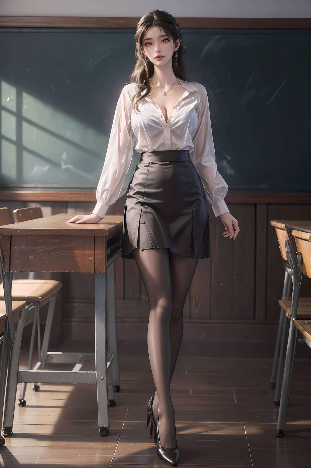 高清二次元壁纸李慕婉眼神清澈