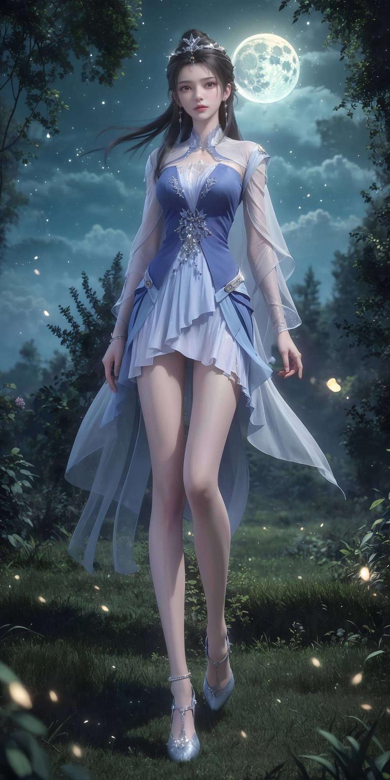 今天给大家带来一款唯美至极的像素苹果壁纸！看这款李慕婉变装建模