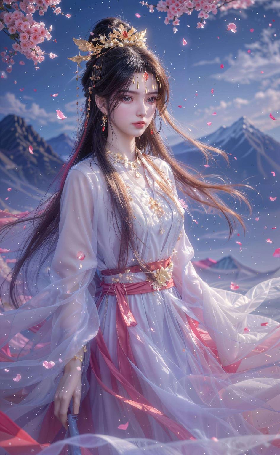 电脑桌面瞬间焕新李慕婉甜美微笑