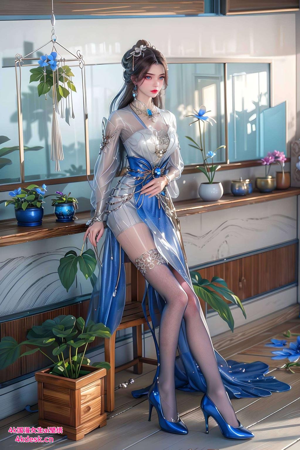 婚纱轻盈飘逸4k分辨率让你感受每一丝浪漫气息