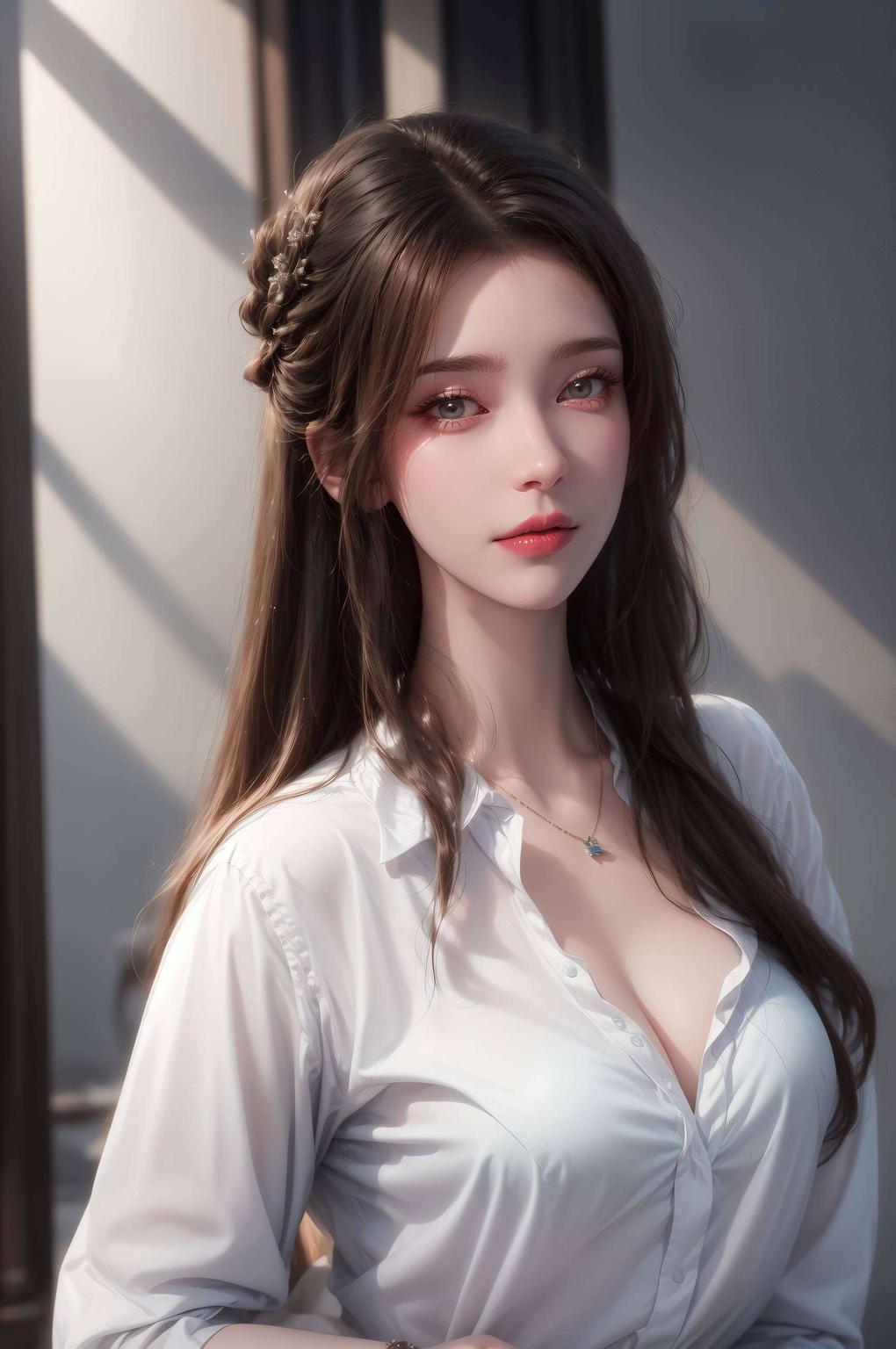 细腻笔触展现了她温婉的气质这高清壁纸绝了！李慕婉的美眸如星辰