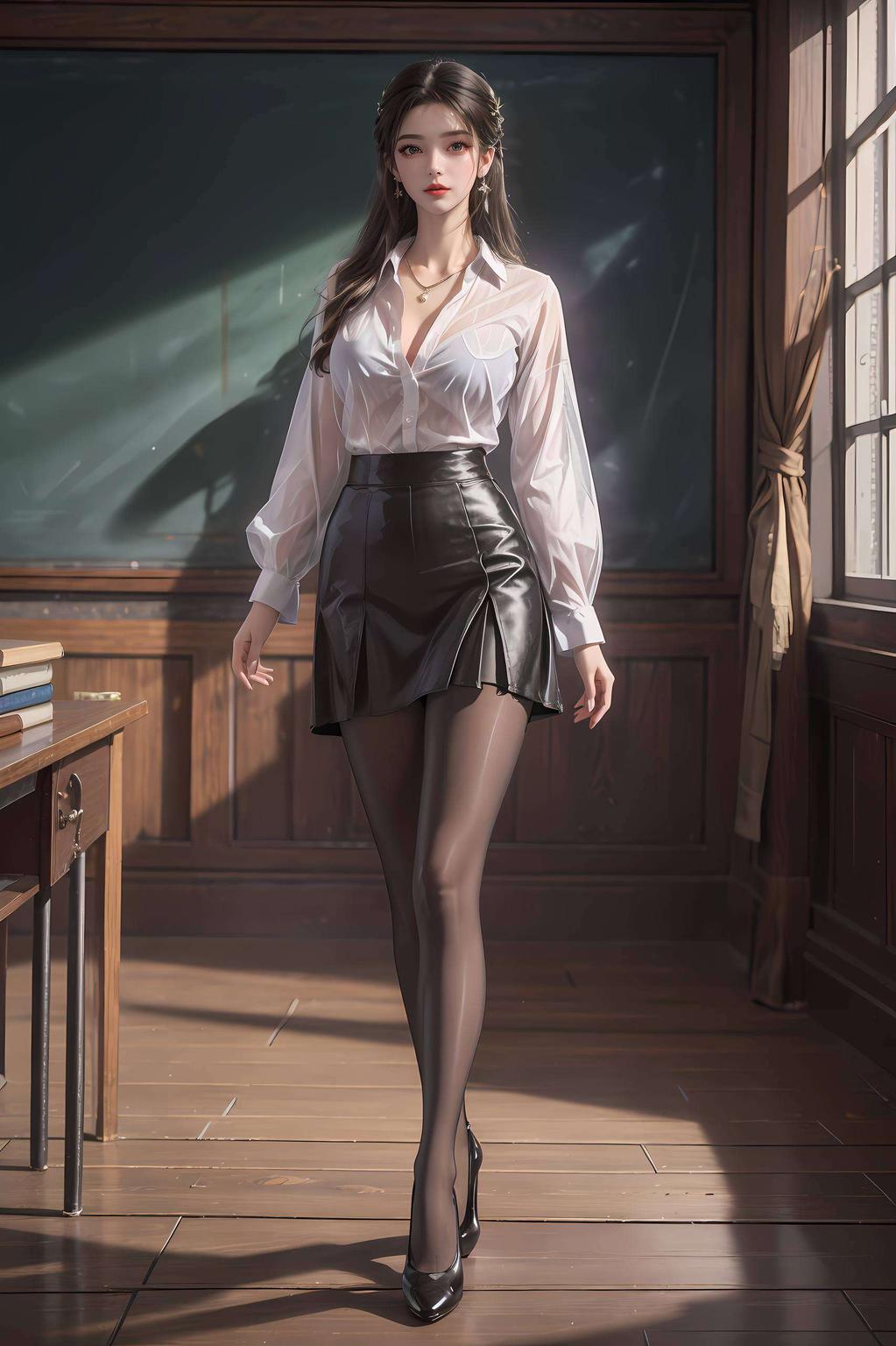 清新脱俗李慕婉身着泳装