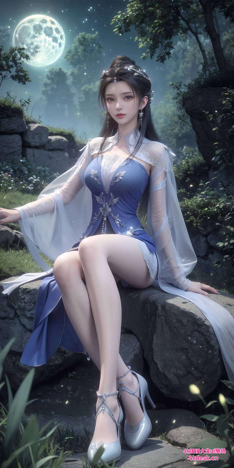 李慕婉白色背景壁纸清新脱俗