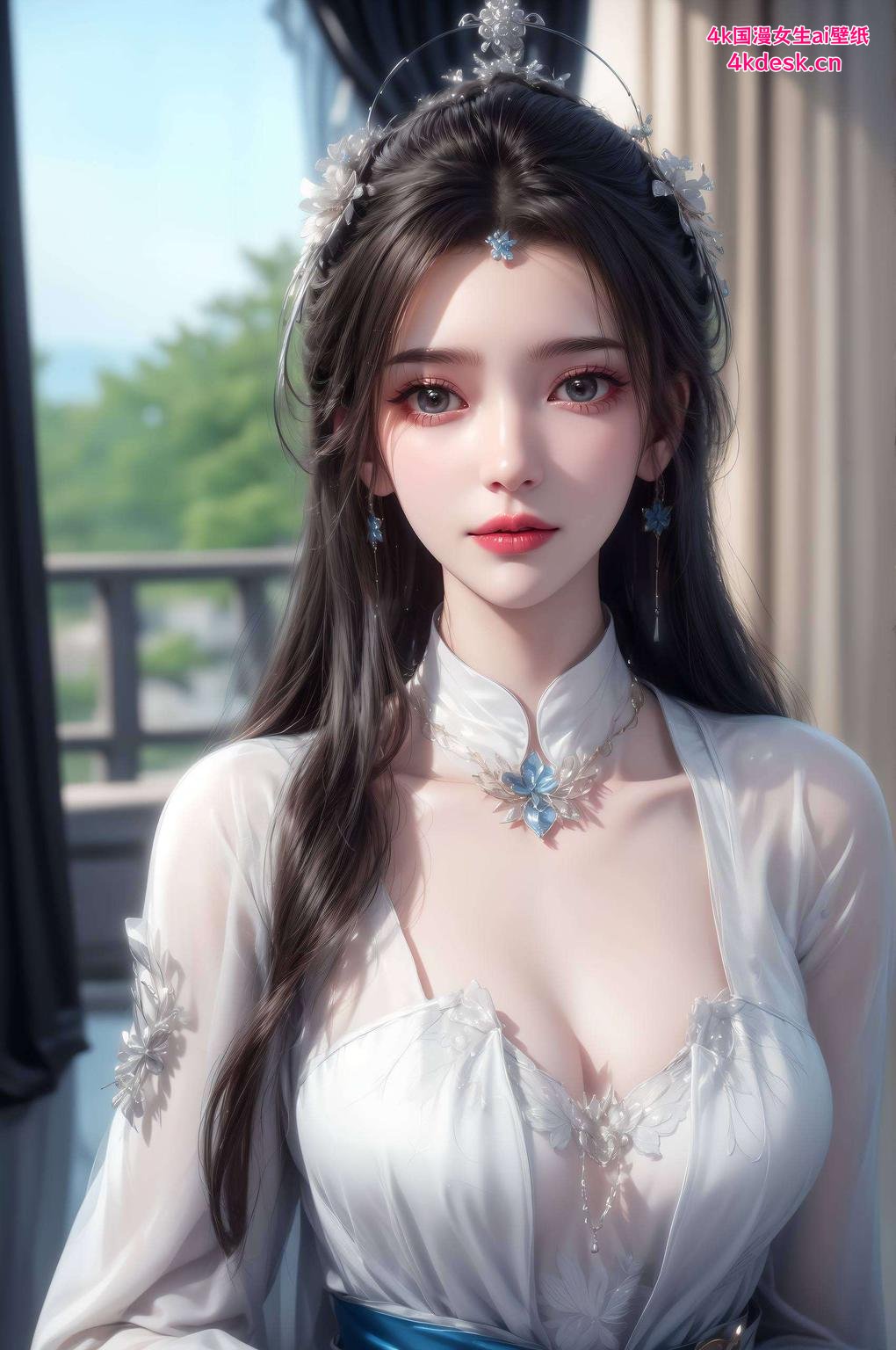 主角是我们美丽的李慕婉今天给大家带来一款唯美古香古色的国漫壁纸