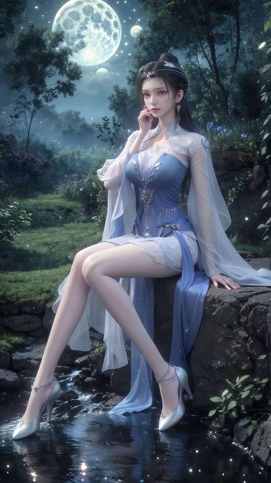 李慕婉甜美微笑设置视频壁纸