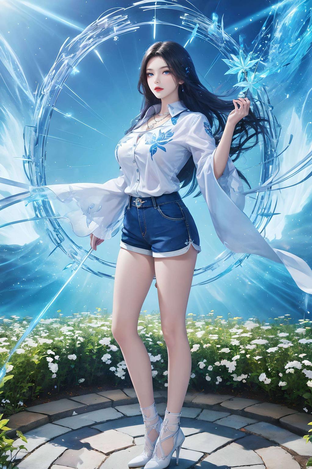 今天给大家带来一款超可爱的女生壁纸！这款以凌落宸为主题的电脑桌面壁纸不仅头像Q萌