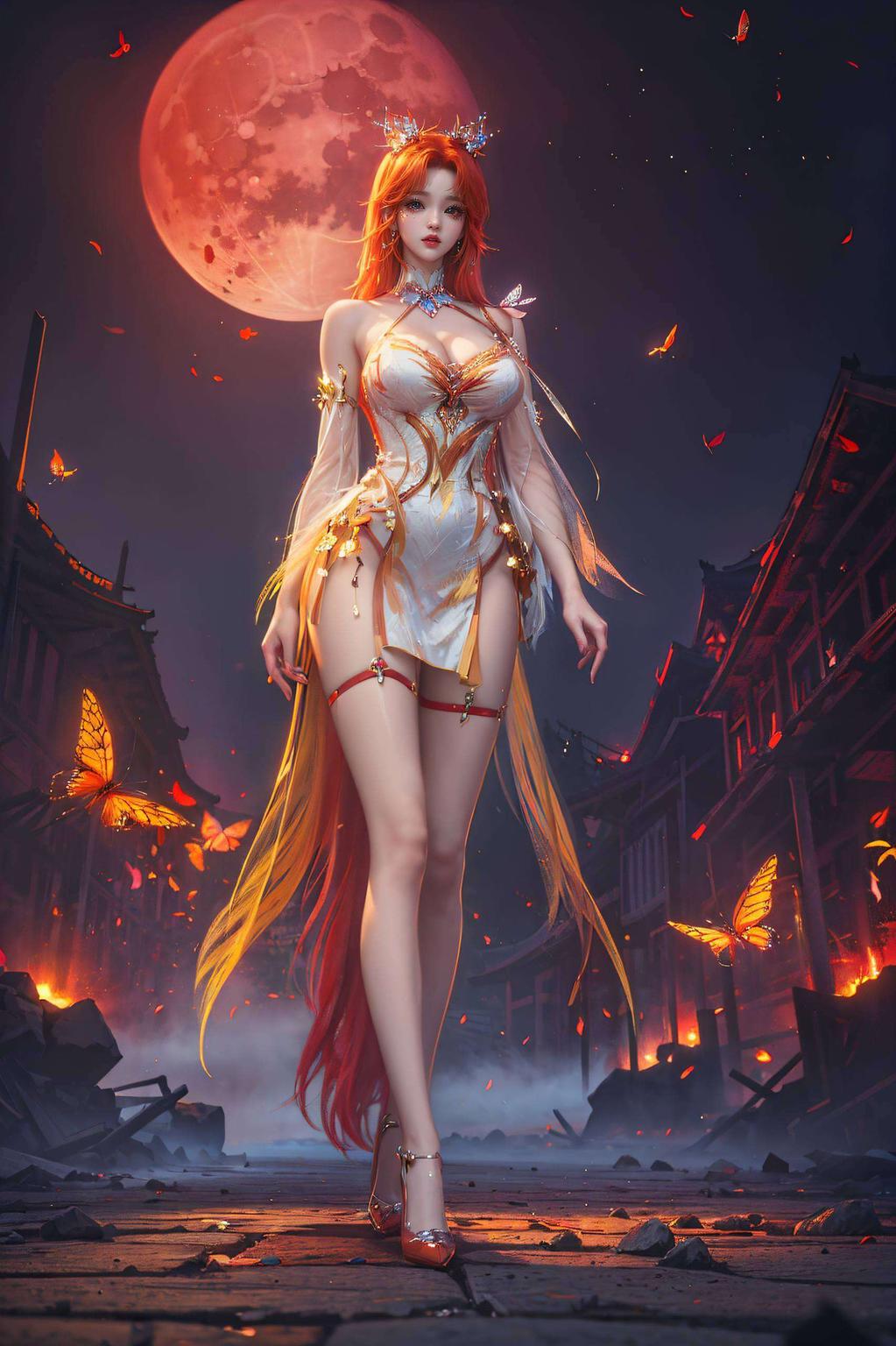 尽显二次元魅力柳七月性感图片壁纸