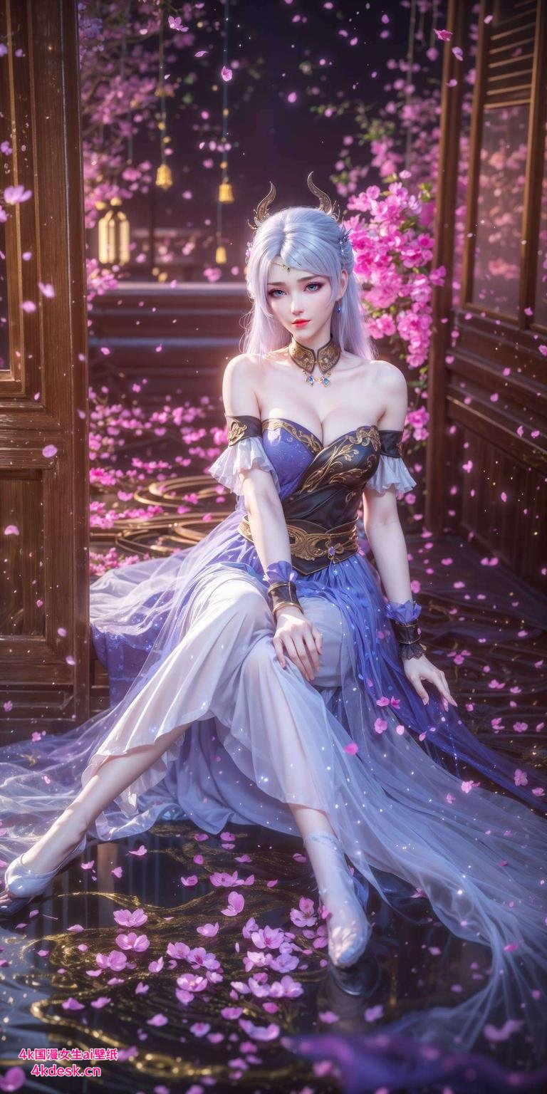 尽在高清4K壁纸！一睹洛璃横屏风采国漫之美