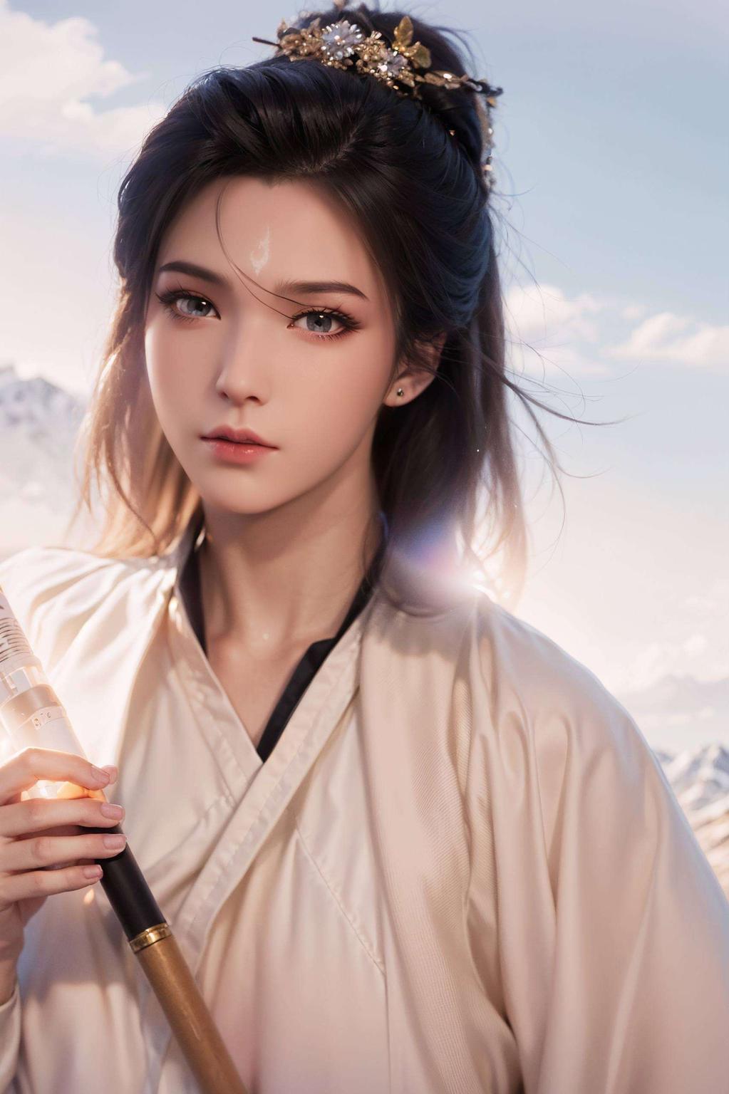 细节满分陆雪琪仙气逼人