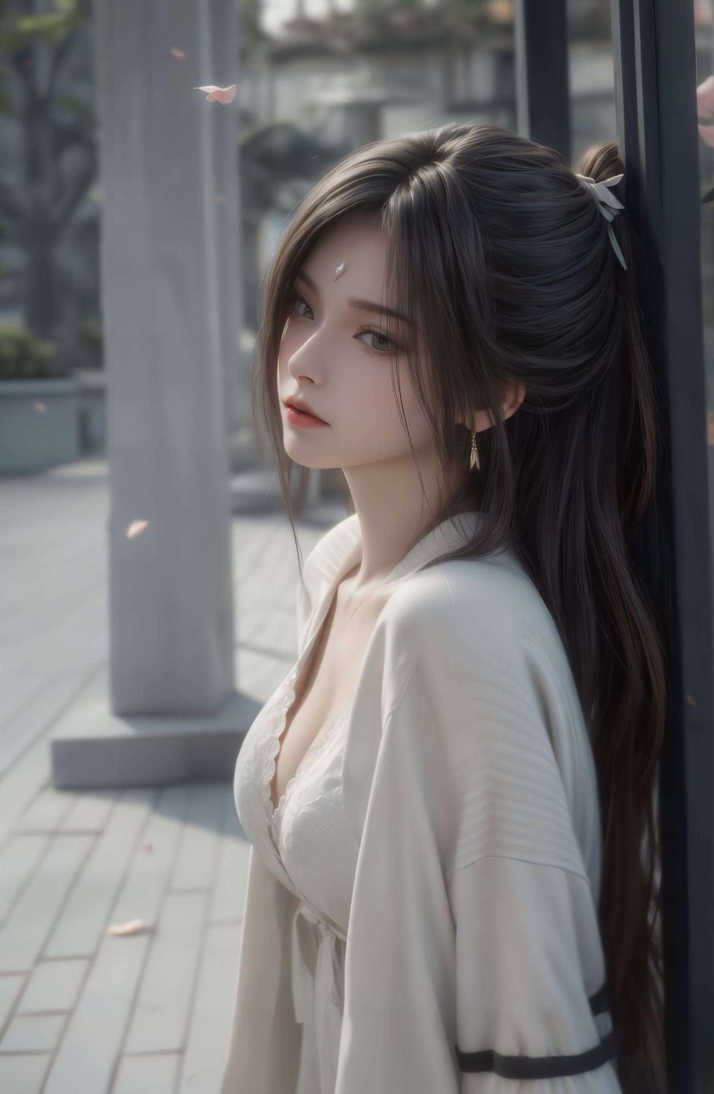 冰雪肌肤美得让人心醉神迷