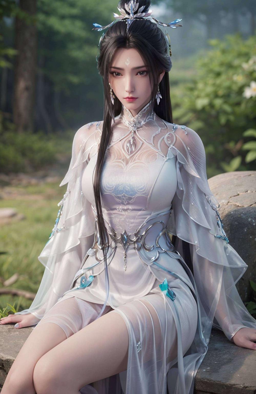 美得让人心动仿佛从画中走出